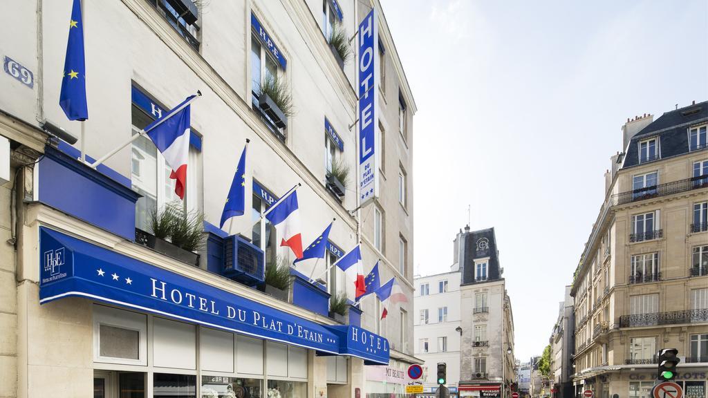 Hotel Du Plat D'Etain Párizs Kültér fotó